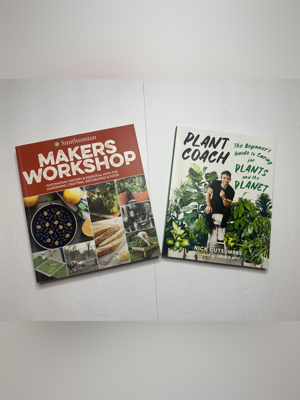 Makers Workshop & Plant Coach Book Set Brand New